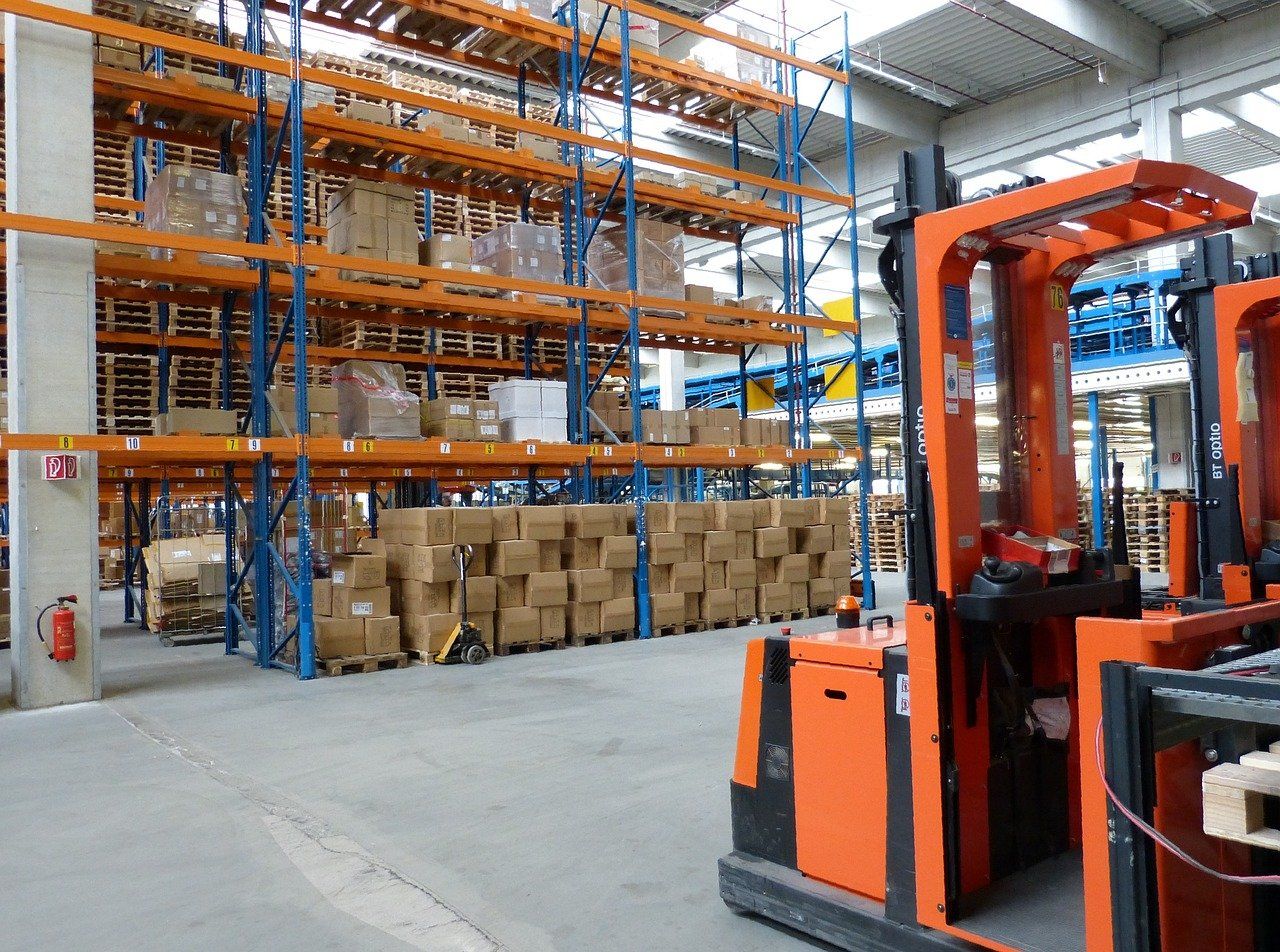 Warehouse storage and handling facilities